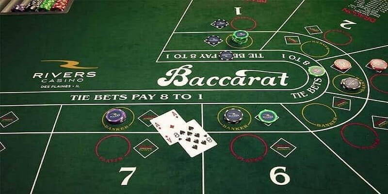 Baccarat - Tựa game bài đổi thưởng nổi tiếng trên nền tảng 8live