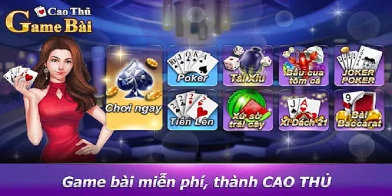 Các tựa game bài trên 8live được thiết kế với giao diện sắc nét, sống động