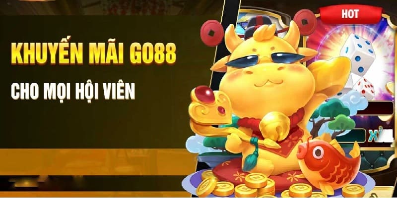 Khuyến mãi Go88 - Đặt cược mỗi ngày, rinh tiền thưởng về tay