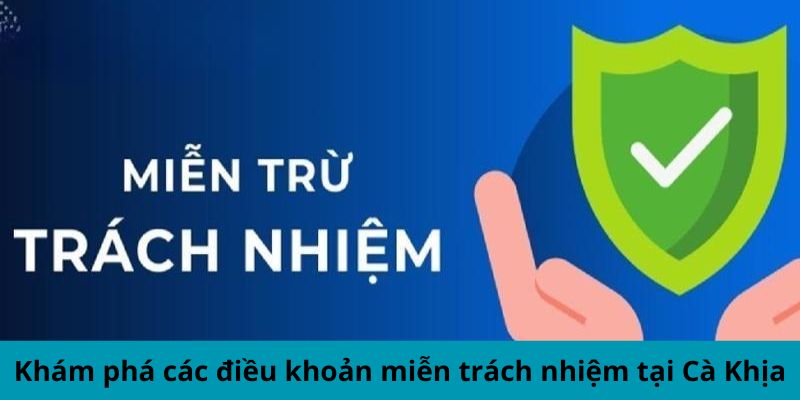 Khám phá các điều khoản miễn trách nhiệm tại Game Bài